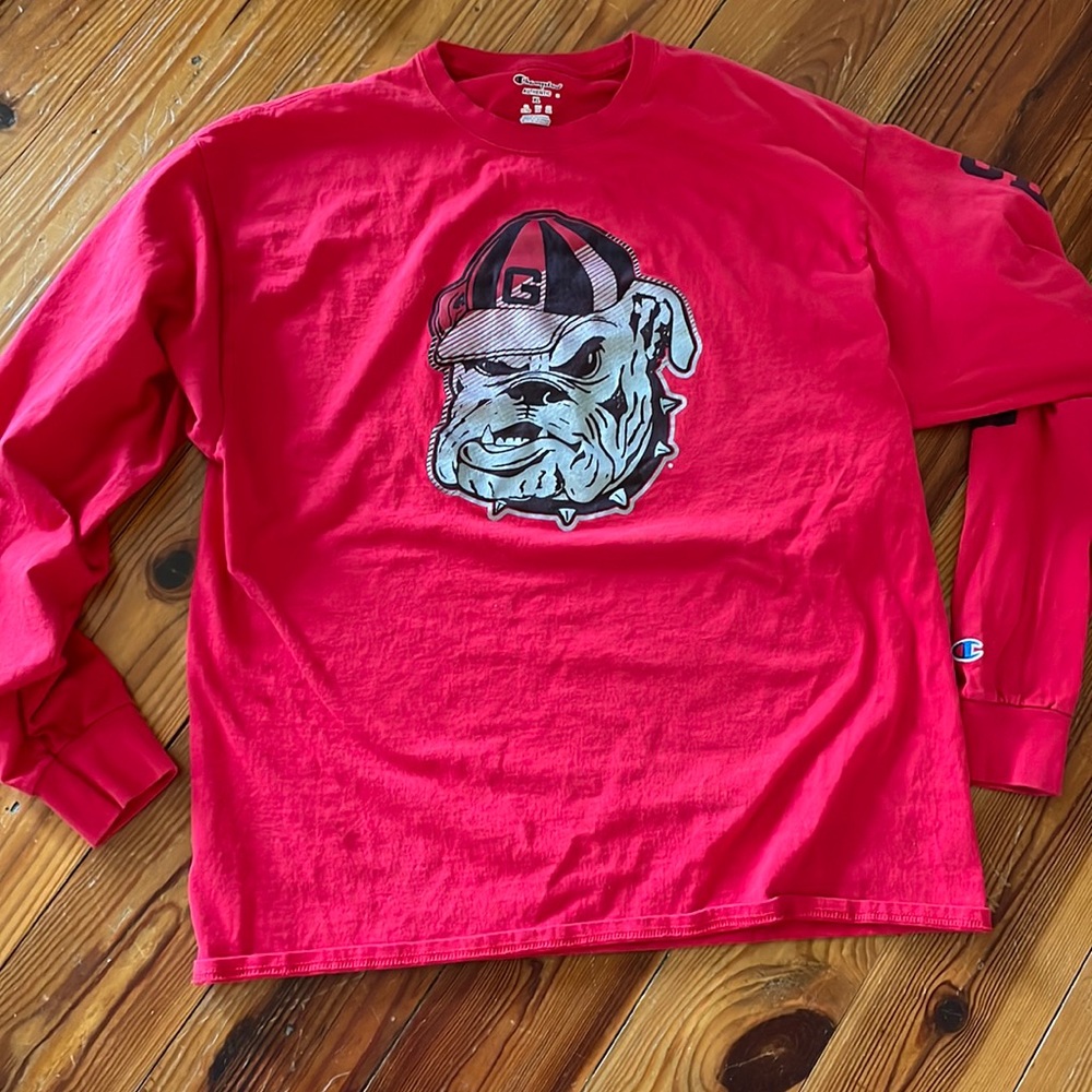 University of Georgia Champion Long Sleeve T Shirt XL